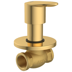 KA-GG-3124 Concealed Stop Cock 20mm Body With Upper Part Set (Gold)