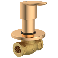 KA-RG-3123 Concealed Stop Cock 15mm Body With Upper Part Set (Rose Gold)