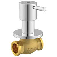 LX-1324 Concealed Stop Cock 20mm Body With Upper Part Set