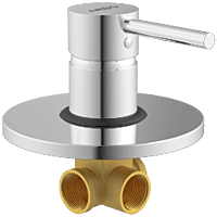 LX-1354 Single Lever Shower Mixer (Deusch Mixer) Body With Upper Part Set