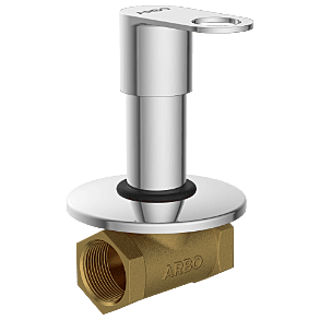 NE-1624 Concealed Stop Cock 20mm Body With Upper Part Set