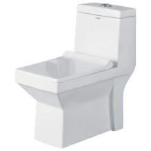 OPC-10113PP Neo Washdown One Piece Closet S Trap (9" Inch) With Soft Close Seat Cover With Hinges, Fixing Accessories Set and Accessories Set, Cistern Fittings