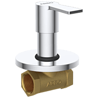 RL-4624 Concealed Stop Cock 20mm Body With Upper Part Set