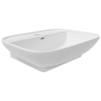 TWT-30641 Neo Table Top / Wall Hung With Tap Hole Basin 21" x 16" Inch