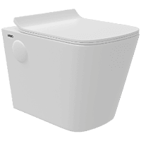 WHC-29321PP Lavish Rimless Wall Hung Closet With Soft Close Seat Cover, Hinges, Accessories Set