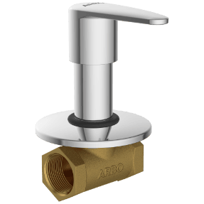 AL-1424 Concealed Stop Cock 20mm Body With Upper Part Set