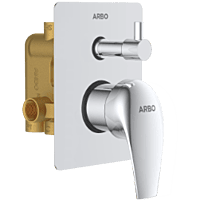 CM-2555 3 Inlet 2 Outlet High Flow Diverter Body With Upper Part Set