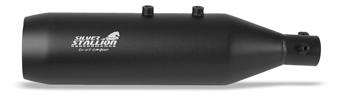 Silver Stallion Cross Country Slip-On Exhaust for Royal Enfield Himalayan 450 / Guerrilla 450 Silver Stallion Cross Country Slip-On Exhaust for Royal Enfield Himalayan 450 / Guerrilla 450