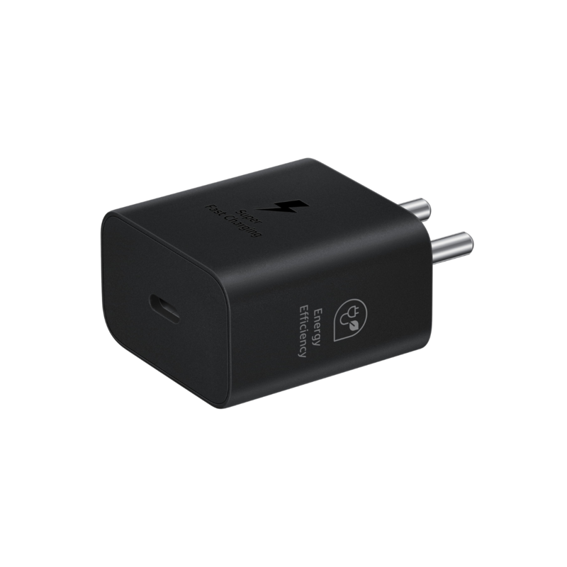 SAMSUNG Original 25W, Type C Power Adaptor without Cable
