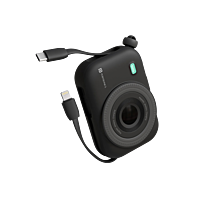 Power Shutter Wireless Magnetic Power Bank Black