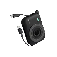 Power Shutter Wireless Magnetic Power Bank Black