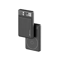 LUXCELL Wireless Mini Power Bank Black