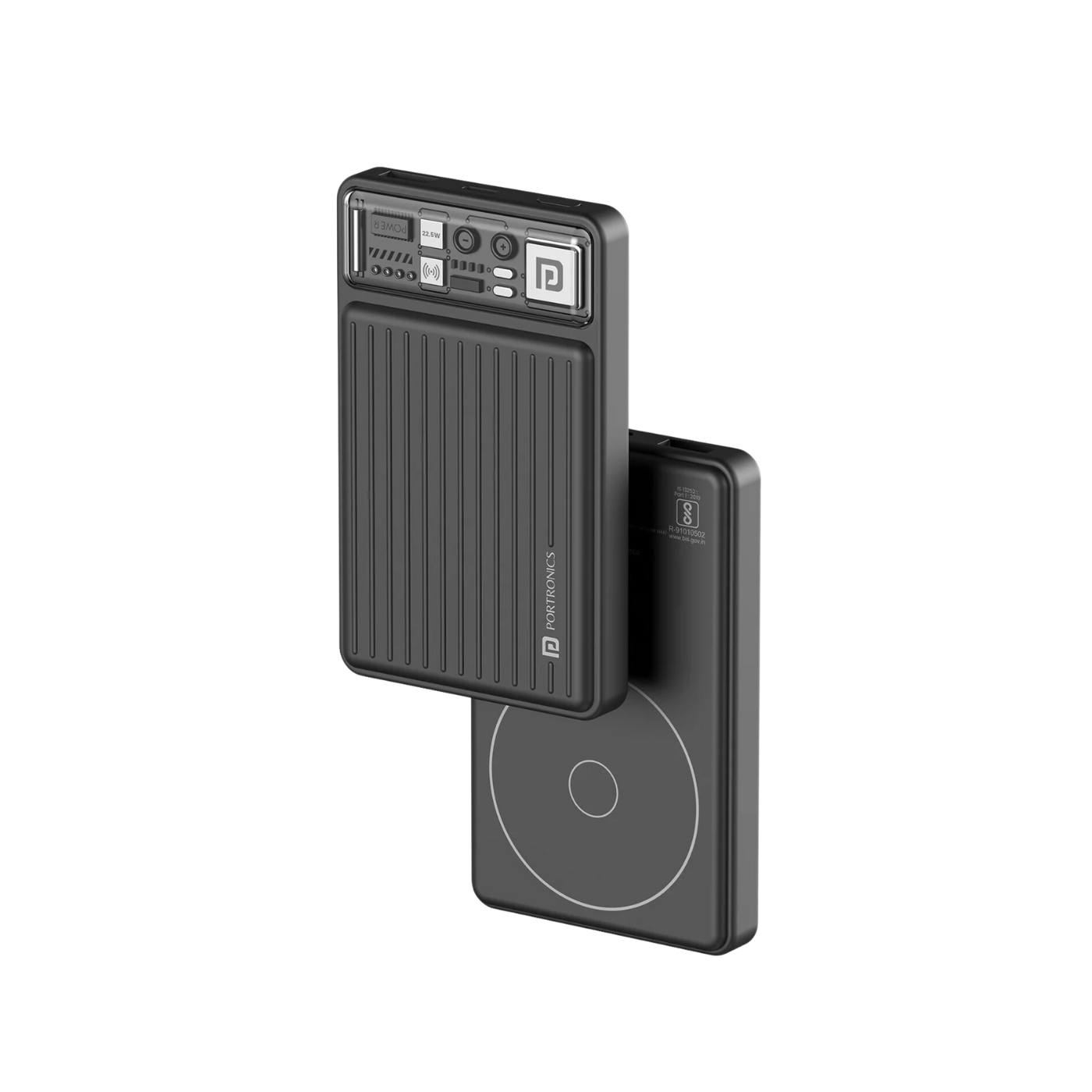 LUXCELL Wireless Mini Power Bank Black