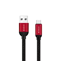 IKODOO USB to Type C Cable Unbreakable 45W / 3A Fast Charging Braided Cable
