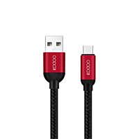 IKODOO USB to Type C Cable Unbreakable 45W / 3A Fast Charging Braided Cable