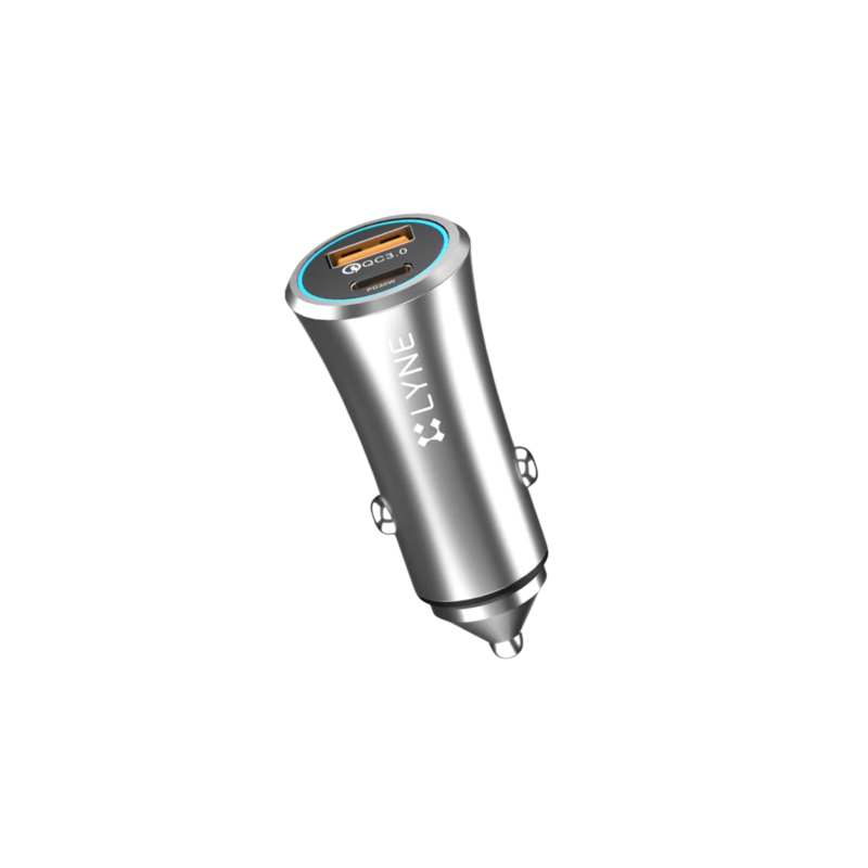 LYNE Piston 8 30W Output, PD + QC Port with Over Power Protection