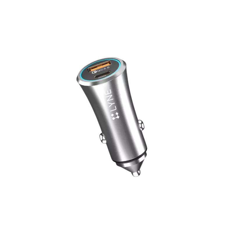 LYNE Piston 8 30W Output, PD + QC Port with Over Power Protection