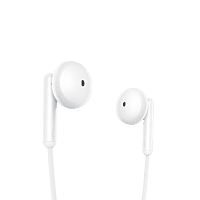 realme Buds Classic RMA2001 Wired Earphones with HD Microphone Wired  (White, In the Ear)
