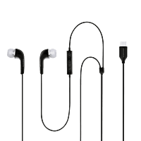 SAMSUNG IC050 In-Ear Wired Earphone with Mic (Type-C Interface Support, Black)