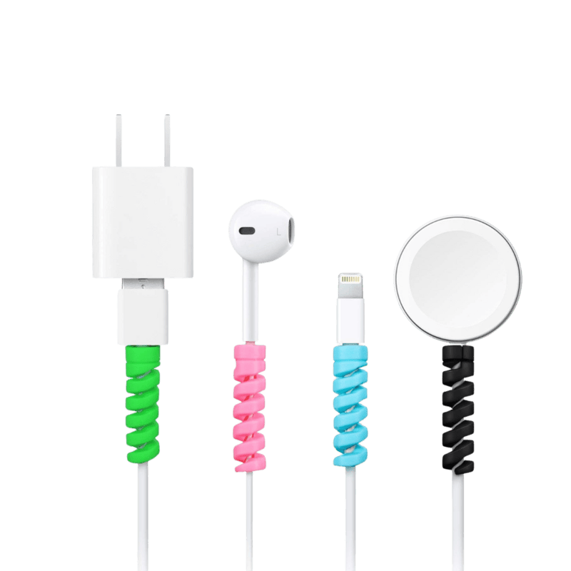 Spiral Charger Cable Protector for All  Earphone & Cable Cover