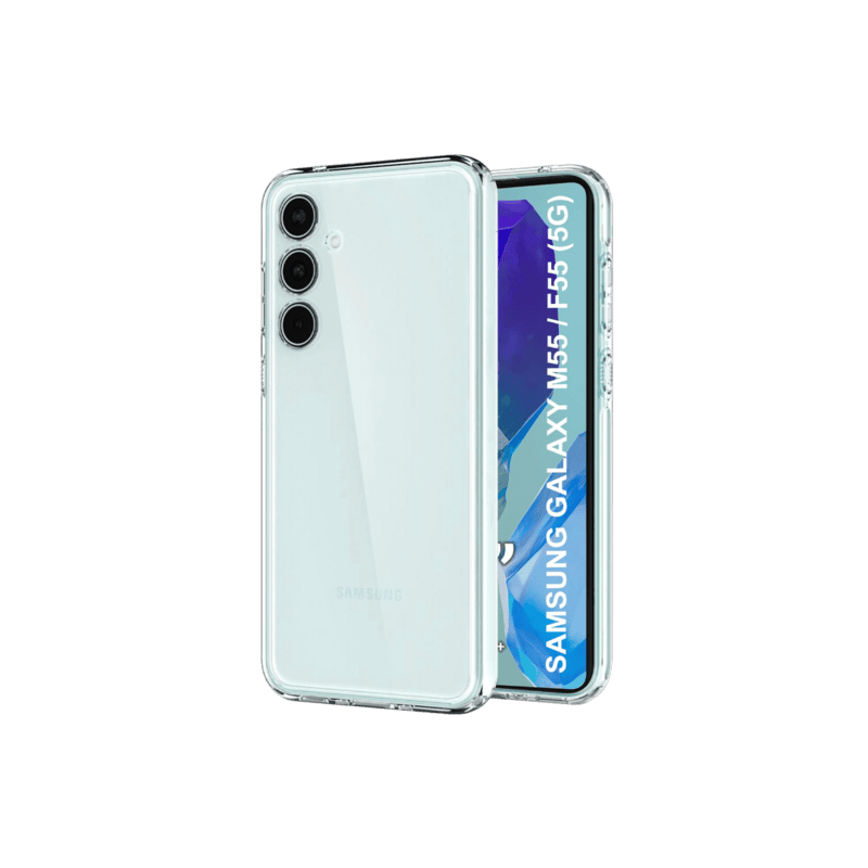 Soft Case for Samsung Galaxy F55/M55 (Compatible, Transparent)