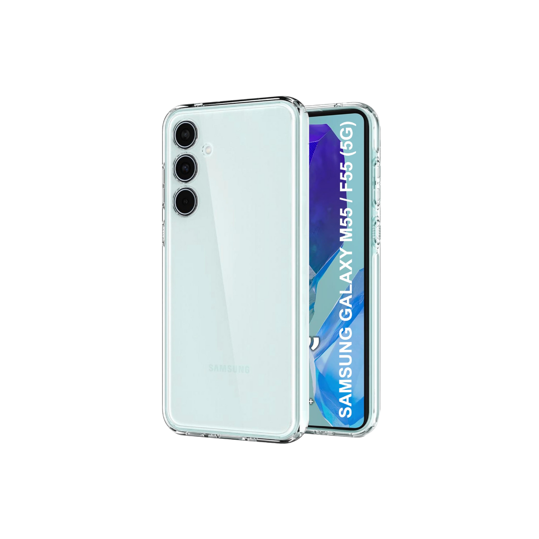 Soft Case for Samsung Galaxy F55/M55 (Compatible, Transparent)