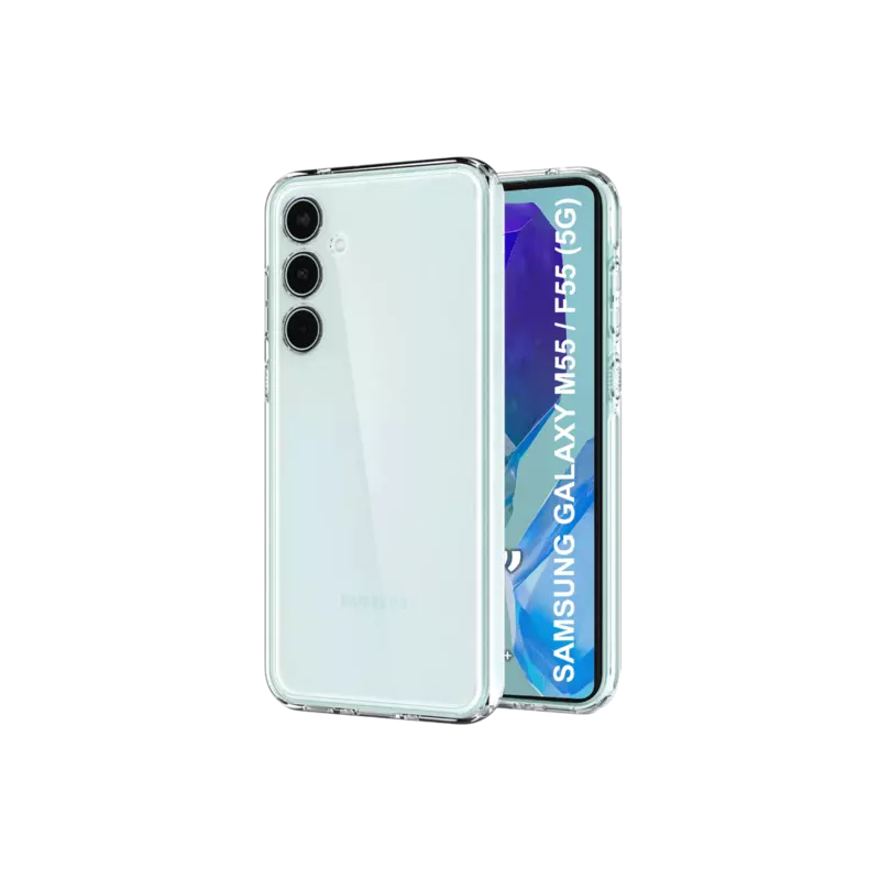 Soft Case for Samsung Galaxy F55/M55 (Compatible, Transparent)