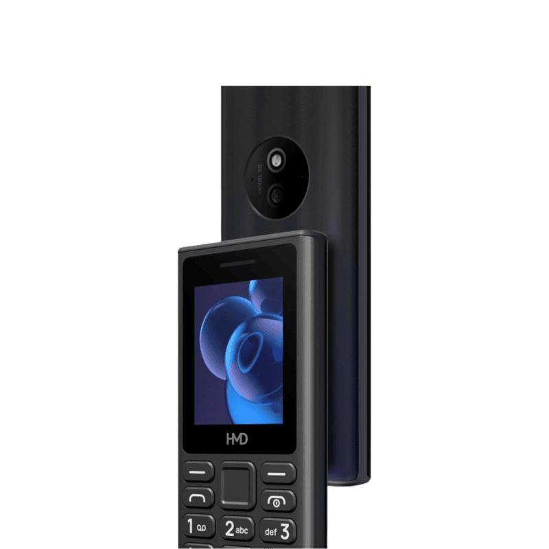 HMD 110 Dual Sim (Black) with charger