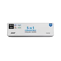 Acer 1.5 Ton 3 Star Smart Split AC (Copper, 5 in 1 Convertible, Anti-Bacterial PM 1.0 Filter, Cools at 55 degree Celsius Temp, 10 Mtrs Long Air Throw, 2025 Model), AR15AS3IO1HLE25