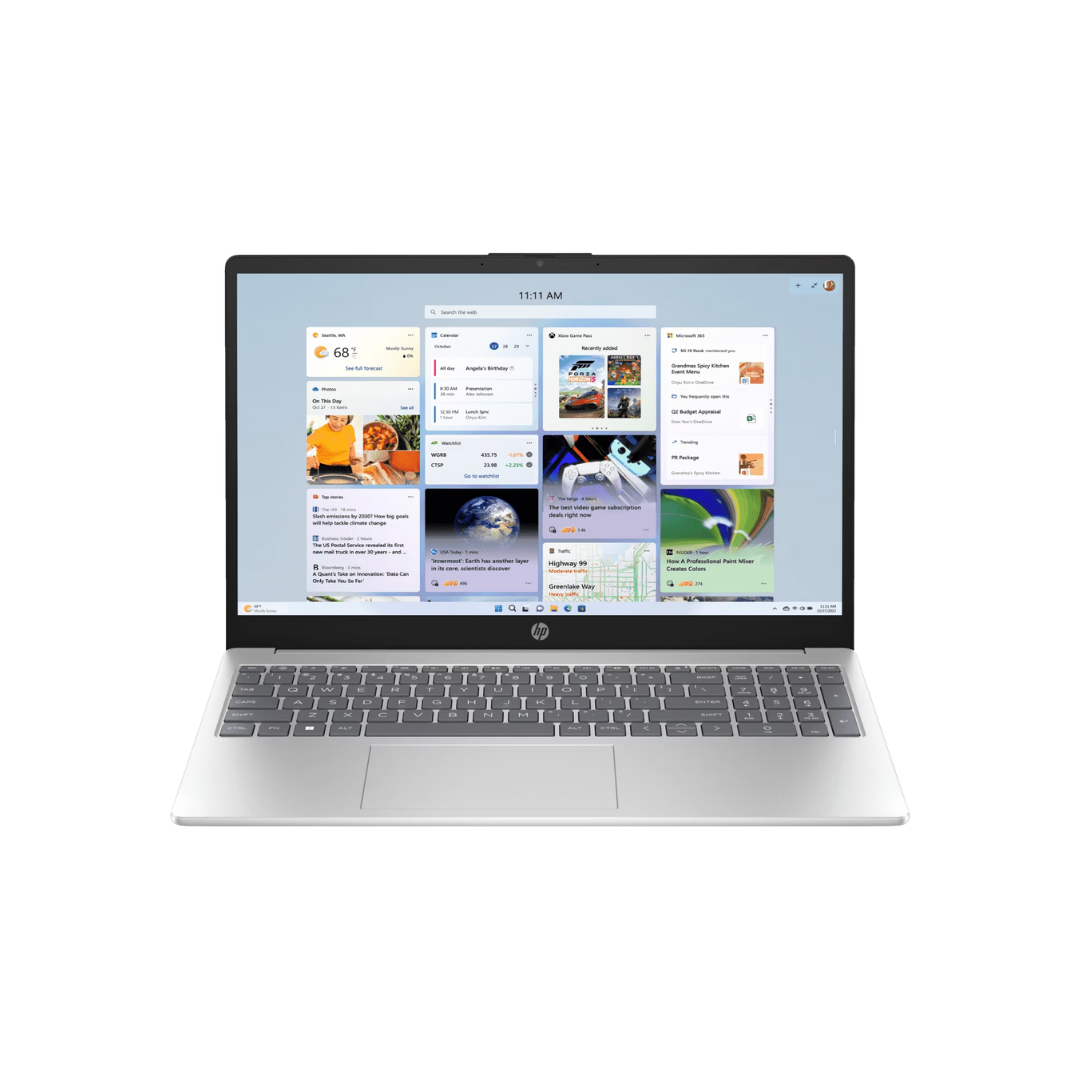 HP Laptop 39.6 cm (15.6) 15-fd0186TU, Silver