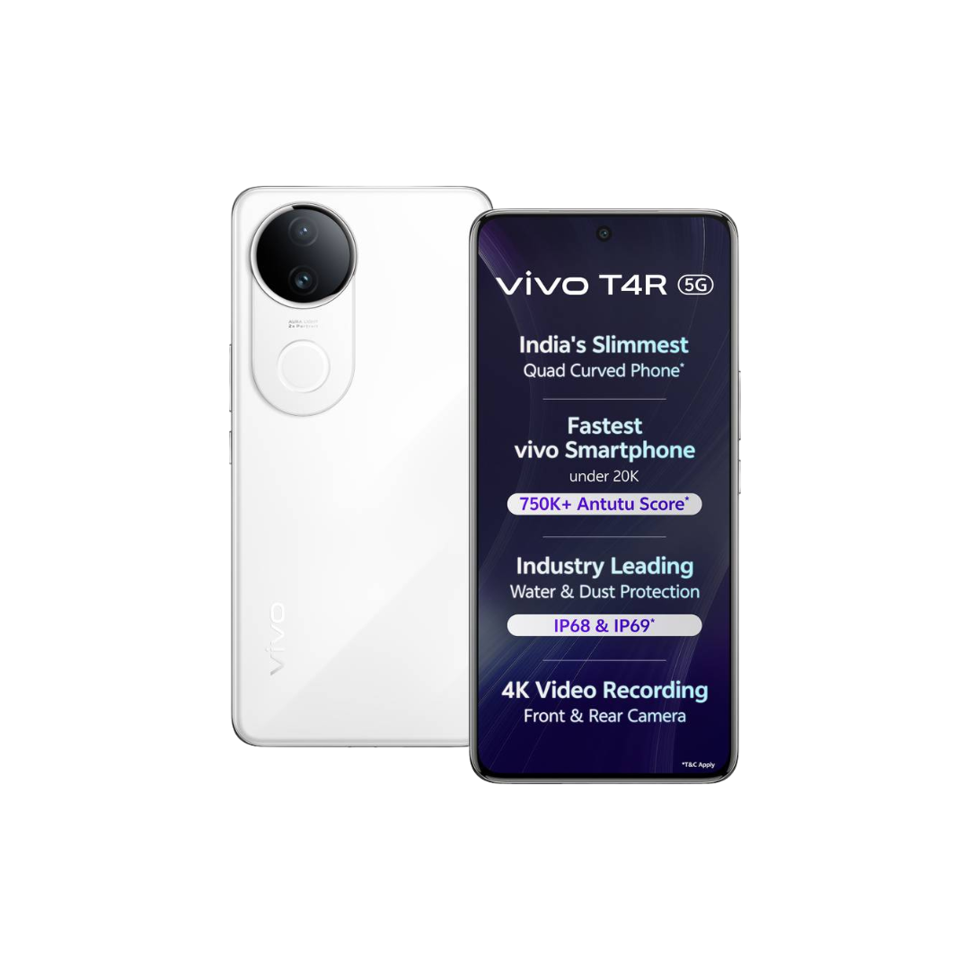 vivo T4R 5G (Arctic White, 256 GB)  (8 GB RAM)
