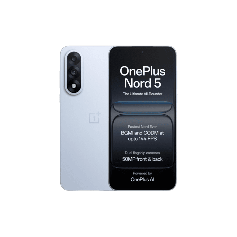 OnePlus Nord 5 5G (Dry Ice, 256 GB)  (12 GB RAM)