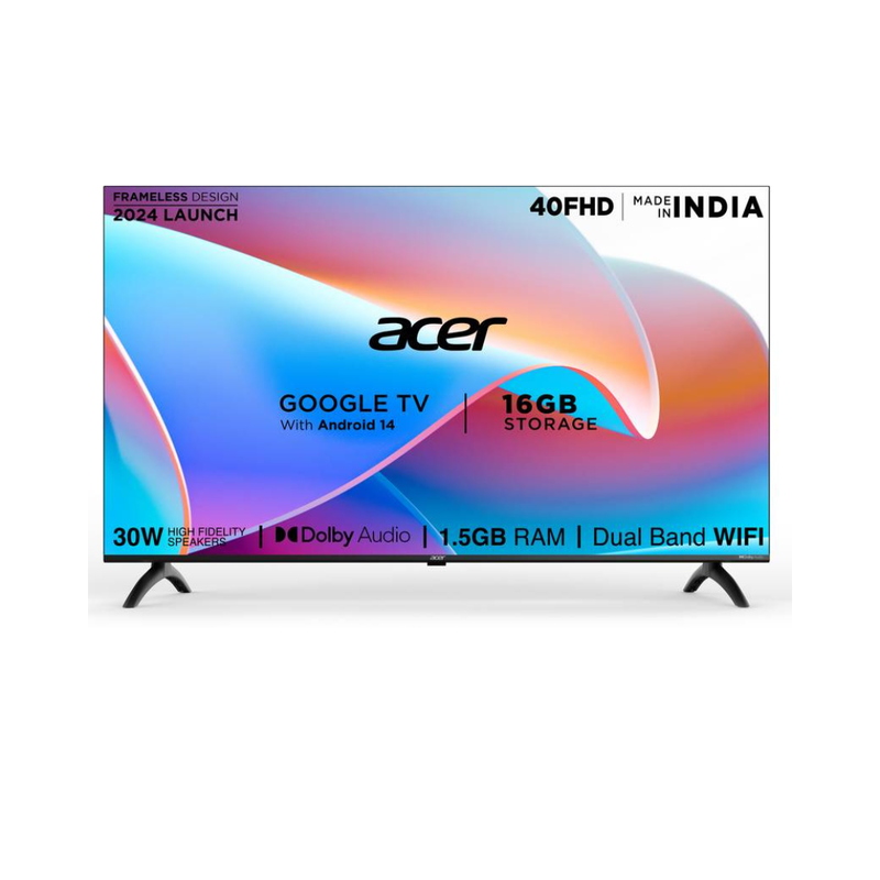 Acer 100.3 cm (40 inch) Full HD LED Smart Google TV 2025 Edition