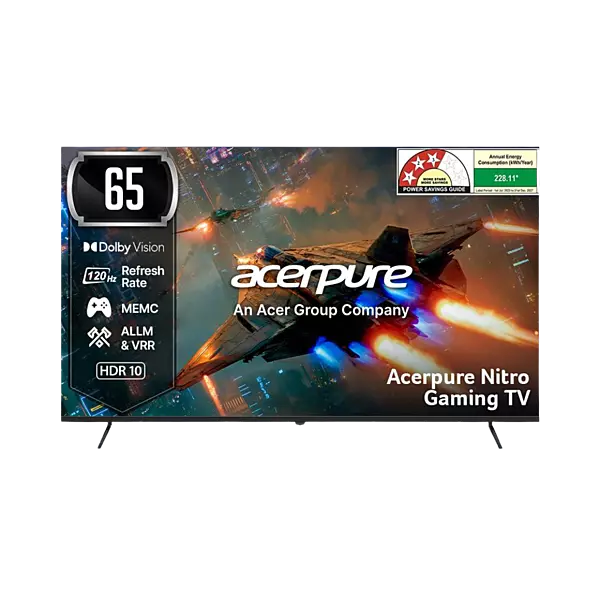 Acerpure Nitro 164 cm (65 inch) QLED Ultra HD (4K) Smart Google TV 2025 Edition