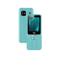 itel it5027 Keypad Mobile Phone with 2.4 inch Display Size |11mm Slim Body| 1200 mAh Battery| King Voice | Light Green