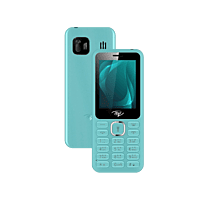 itel it5027 Keypad Mobile Phone with 2.4 inch Display Size |11mm Slim Body| 1200 mAh Battery| King Voice | Light Green