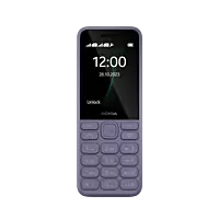 Nokia 130 Music Dual Sim (Purple) with charger