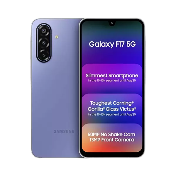 Samsung Galaxy F17 5G (Voilet Pop, 128 GB) (4 GB RAM)