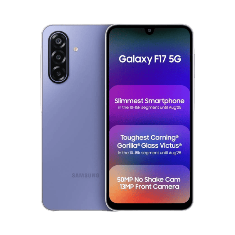Samsung Galaxy F17 5G (Voilet Pop, 128 GB)  (4 GB RAM)
