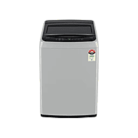 LG 7.5 Kg Top Load Washing Machine, Smart Inverter Motor, Middle Free Silver
