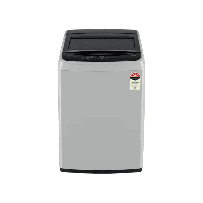 LG 7.5 Kg Top Load Washing Machine, Smart Inverter Motor, Middle Free Silver