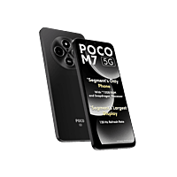 POCO M7 5G (Satin Black, 128 GB)  (8 GB RAM)