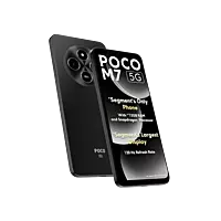 POCO M7 5G (Satin Black, 128 GB) (8 GB RAM)