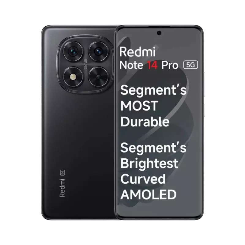 REDMI Note 14 Pro 5G (Titan Black, 128 GB) (8 GB RAM)