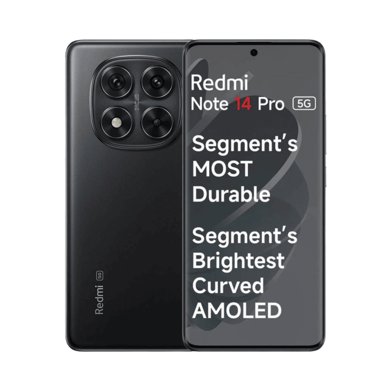 REDMI Note 14 Pro 5G (Titan Black, 128 GB) (8 GB RAM)