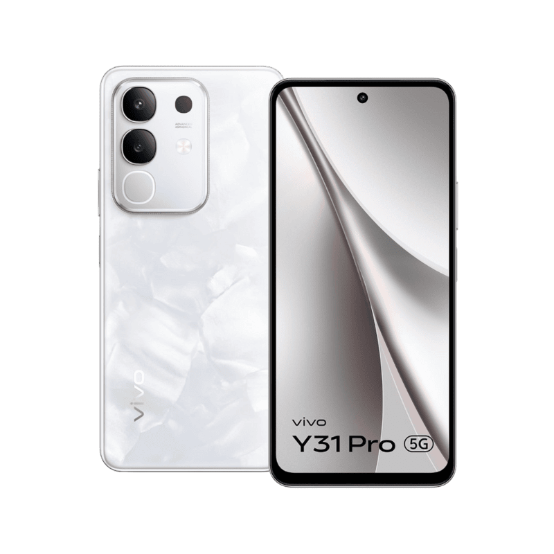 vivo Y31 Pro 5G (Dreamy White, 128 GB)  (8 GB RAM)
