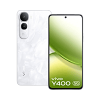 vivo Y400 5G (Glam White, 128 GB)  (8 GB RAM)