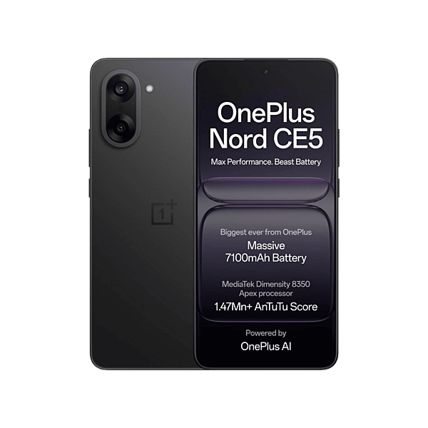 OnePlus Nord CE5 5G (Black Infinity, 256 GB)  (12 GB RAM)
