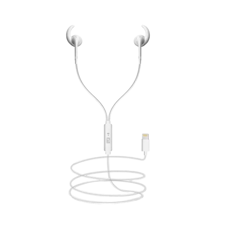 LB1 Ligtning Earphones White Foxin