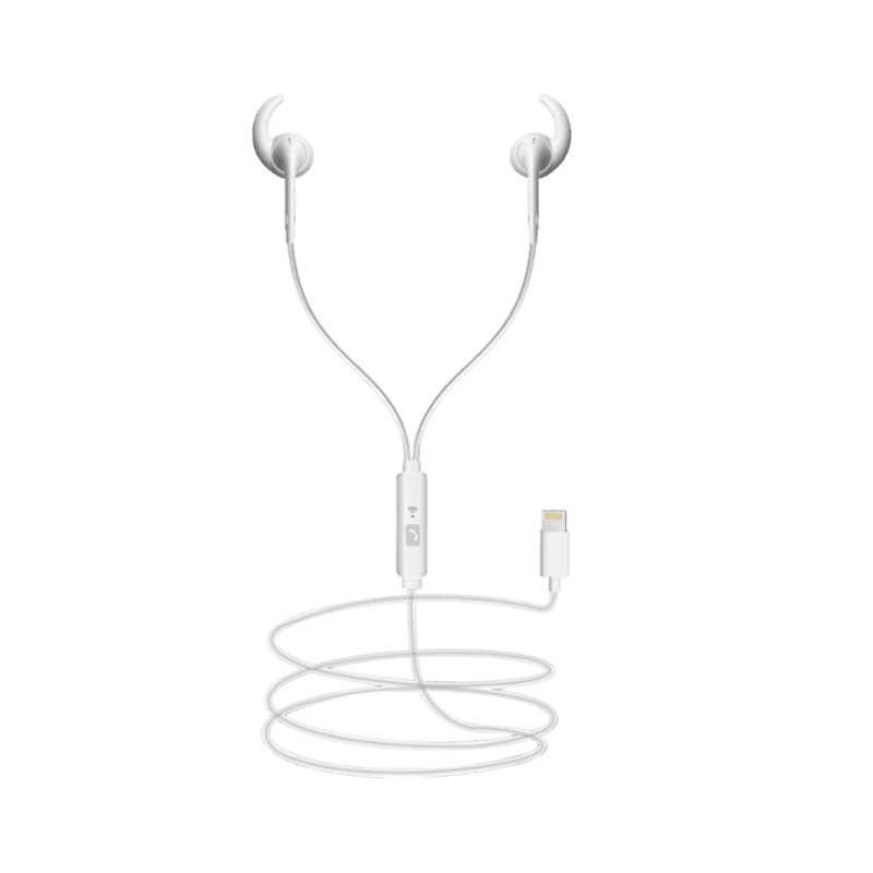LB1 Ligtning Earphones White Foxin
